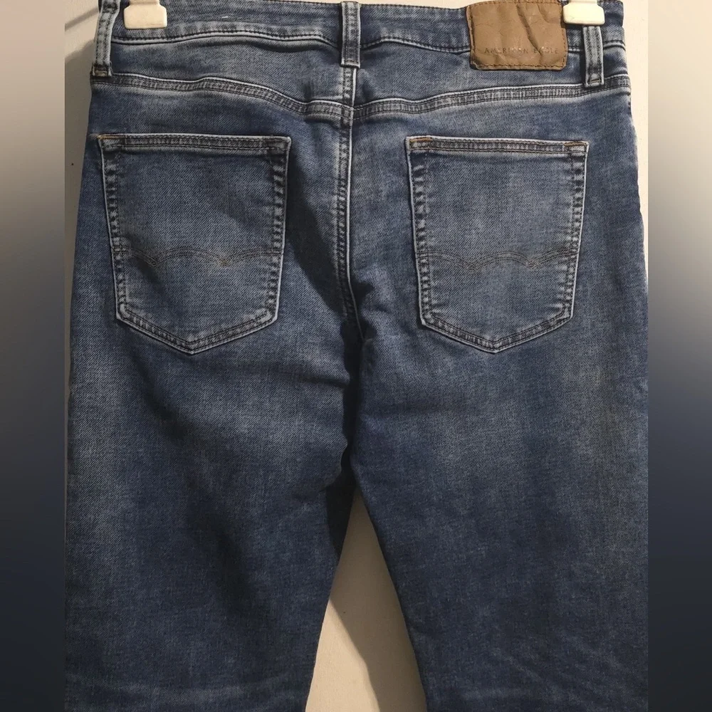 American Eagle Outfitters Dark Blue Straight Jeans